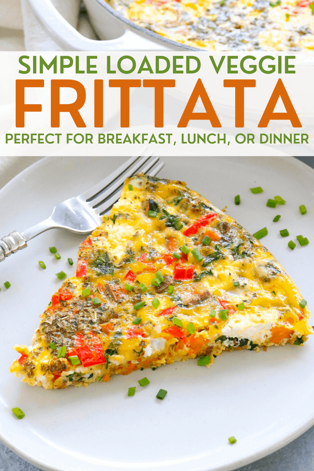 Baked Veggie Frittata - with Kale and Sweet Potato - Pinch Me Good