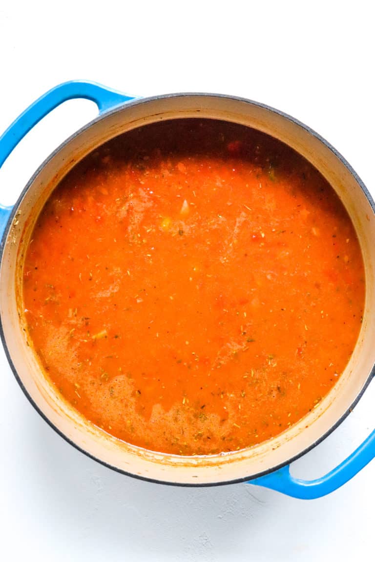 Healthy Creamy Tomato Soup (Dairy-Free) - Pinch Me Good