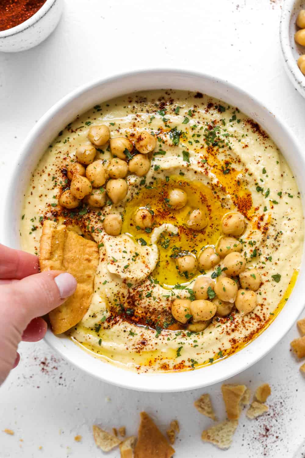 Best Hummus Recipe - Ready in 5 minutes - Pinch Me Good
