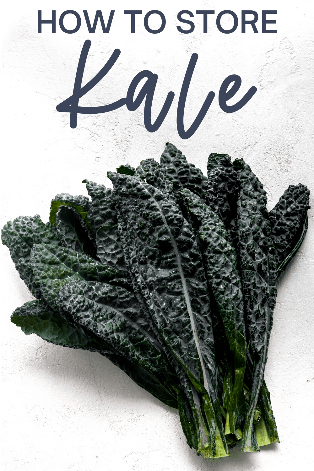 HOW TO STORE KALE 2