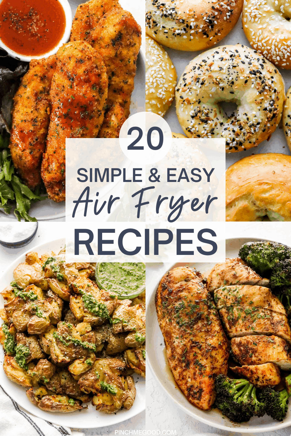 20 Simple and Easy Air Fryer Recipes - Pinch Me Good