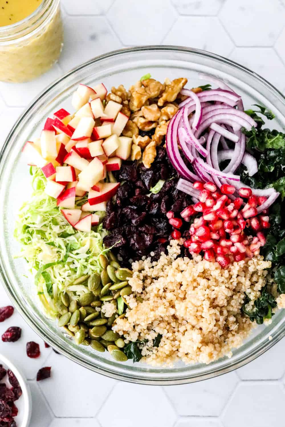 Must Make Chopped Kale Salad With Quinoa - Pinch Me Good
