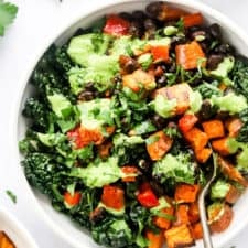 Sweet Potato Buddha Bowl With Black Beans-image