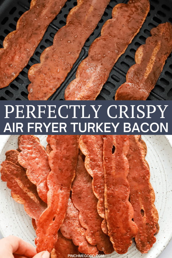 Air Fryer Crispy Turkey Bacon
