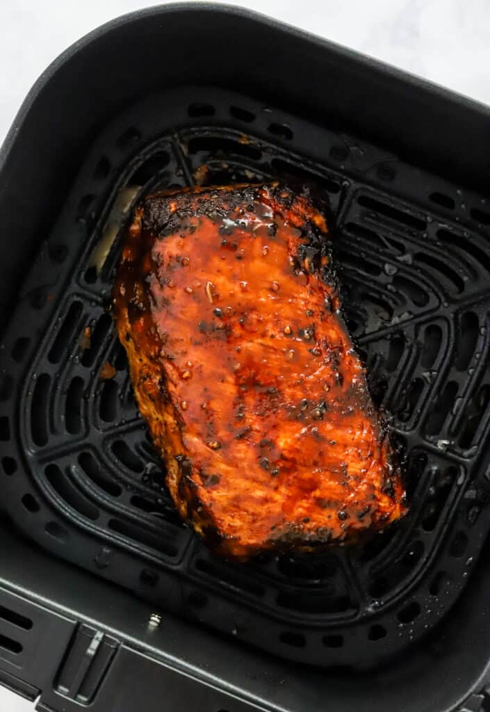 Air Fryer Pork loin - Juicy and flavorful - Pinch Me Good