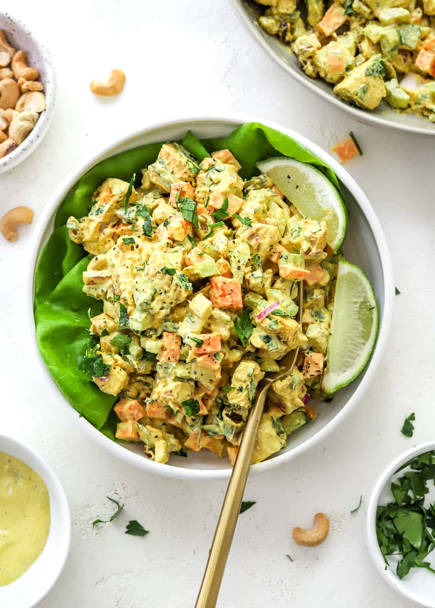 Tasty Curry Chicken Salad (Brazilian-Inspired, Instant Pot Recipe)