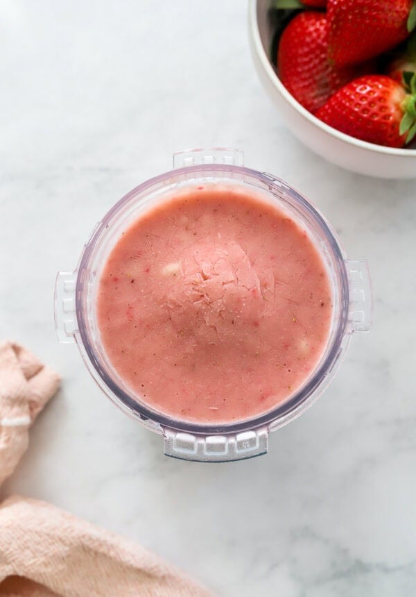 Creami pint after freezing overnight.